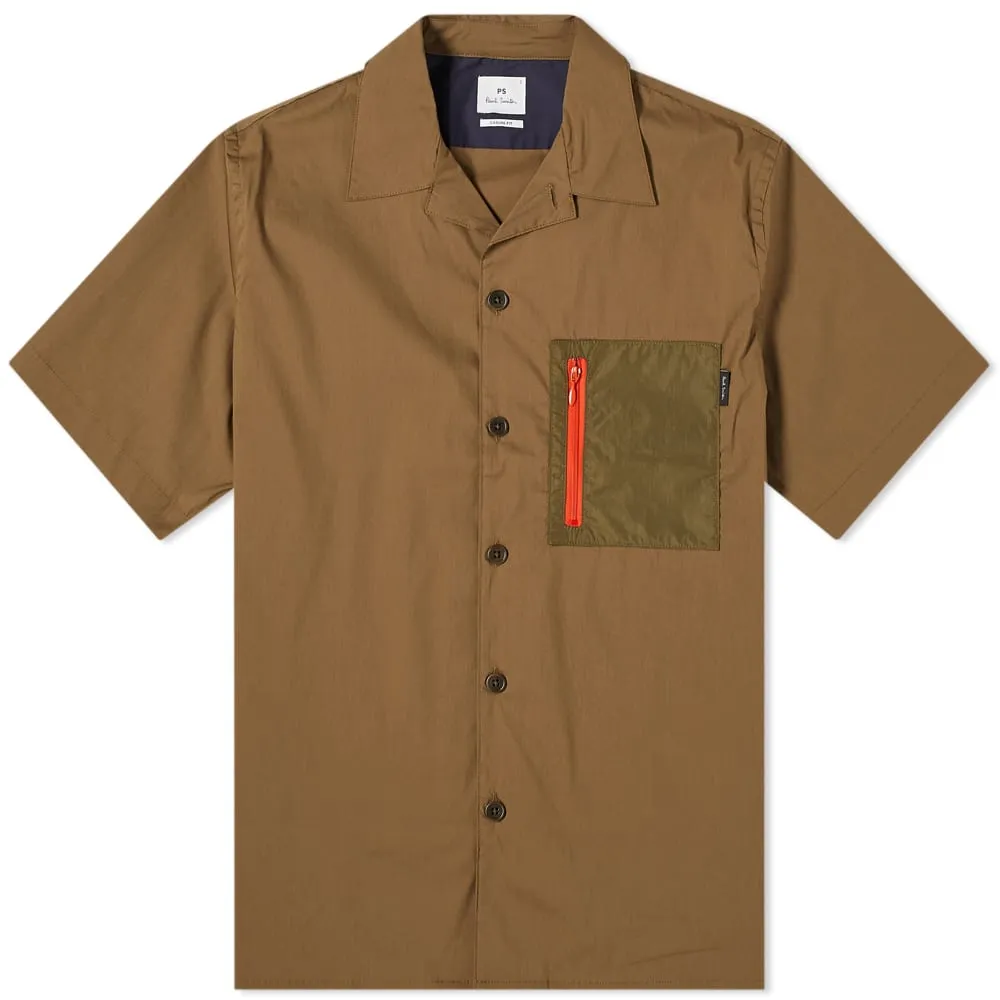 Paul Smith Stylish Vacation ShirtKhaki