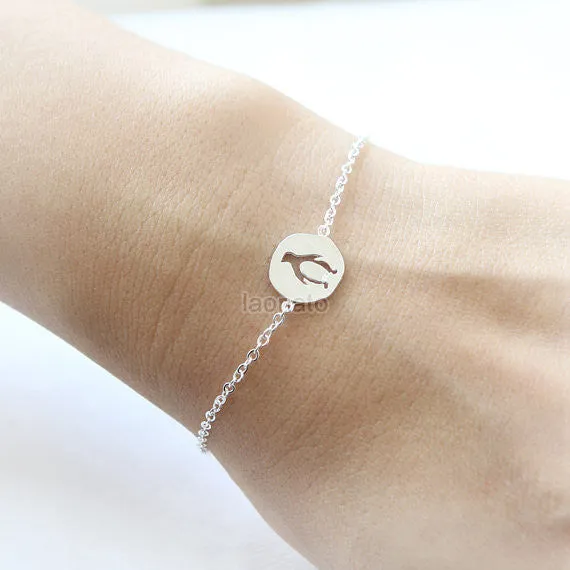 Penguin Cutout Bracelet