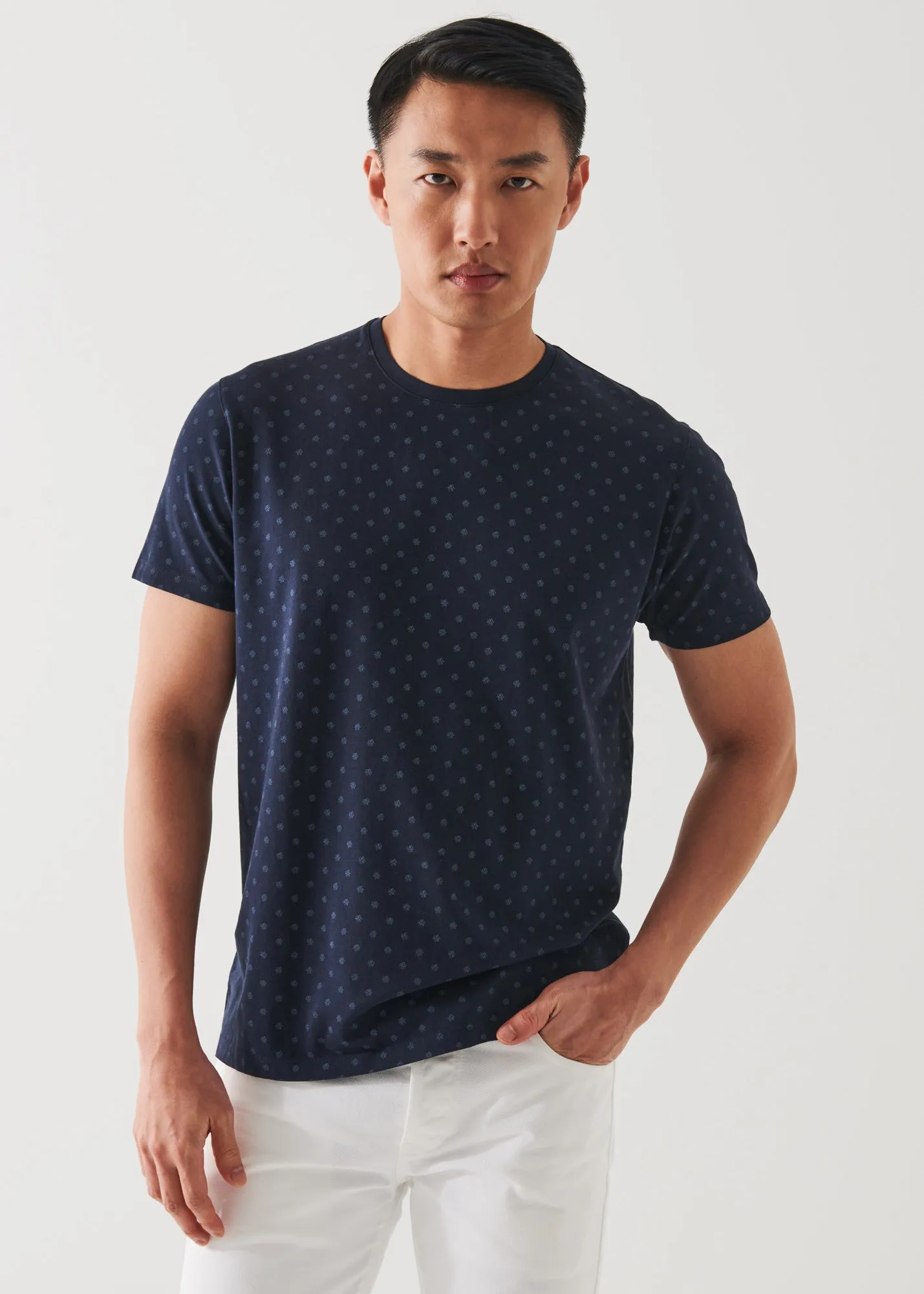 Cotton Stretch Printed T-Shirt