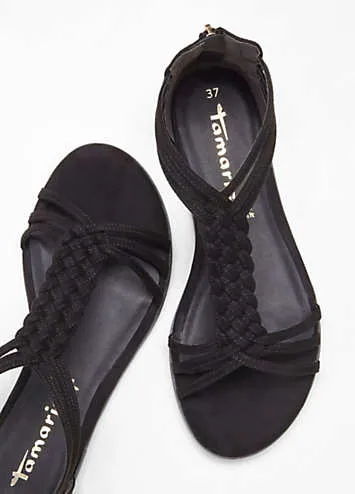 Tamaris Plaited Strap Sandals Look Again