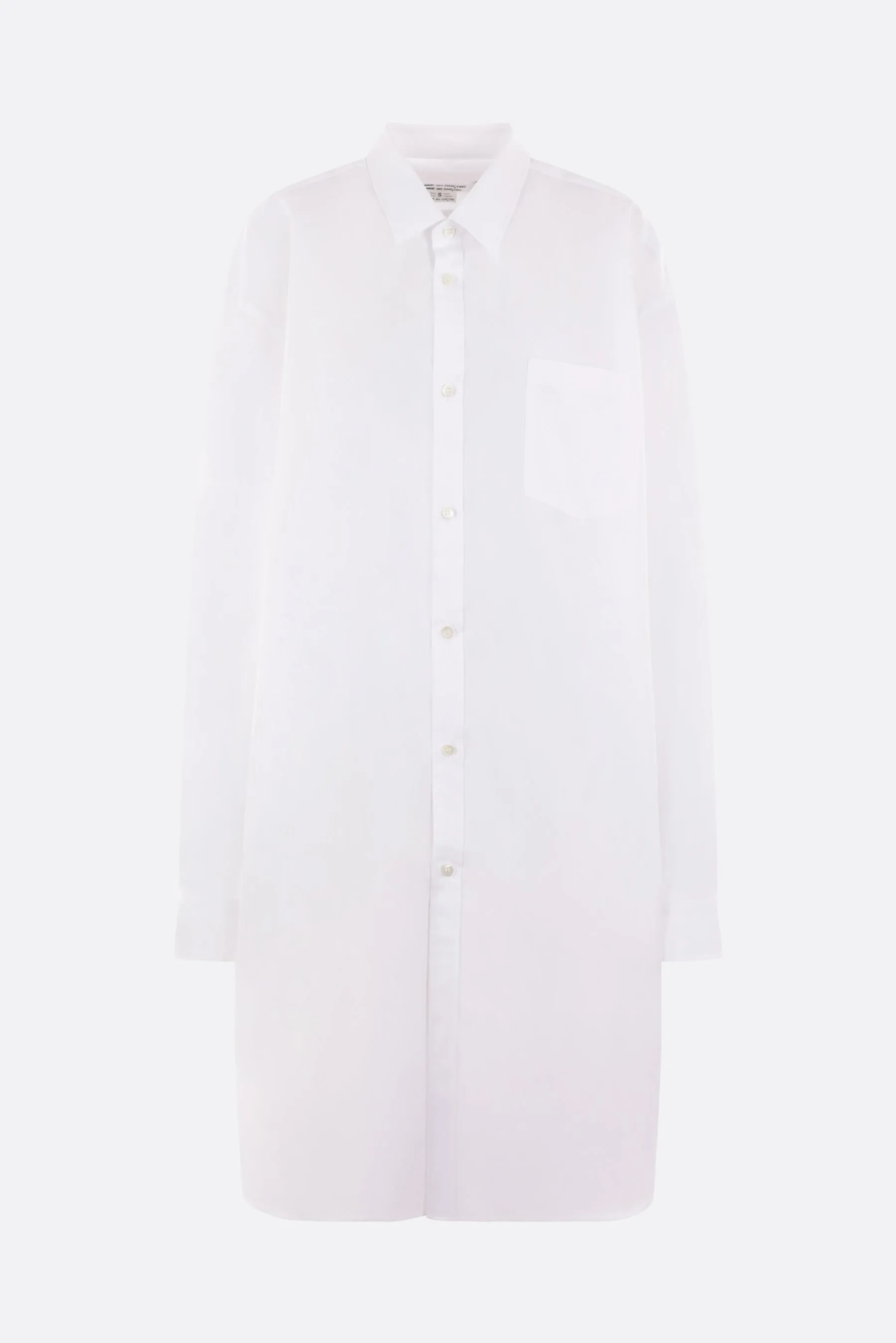 poplin oversized shirt