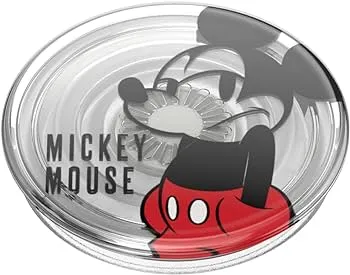 Translucent Mickey Smirk PopSockets Phone Grip