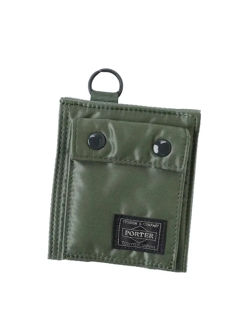 Porter Yoshida Tanker Wallet Green