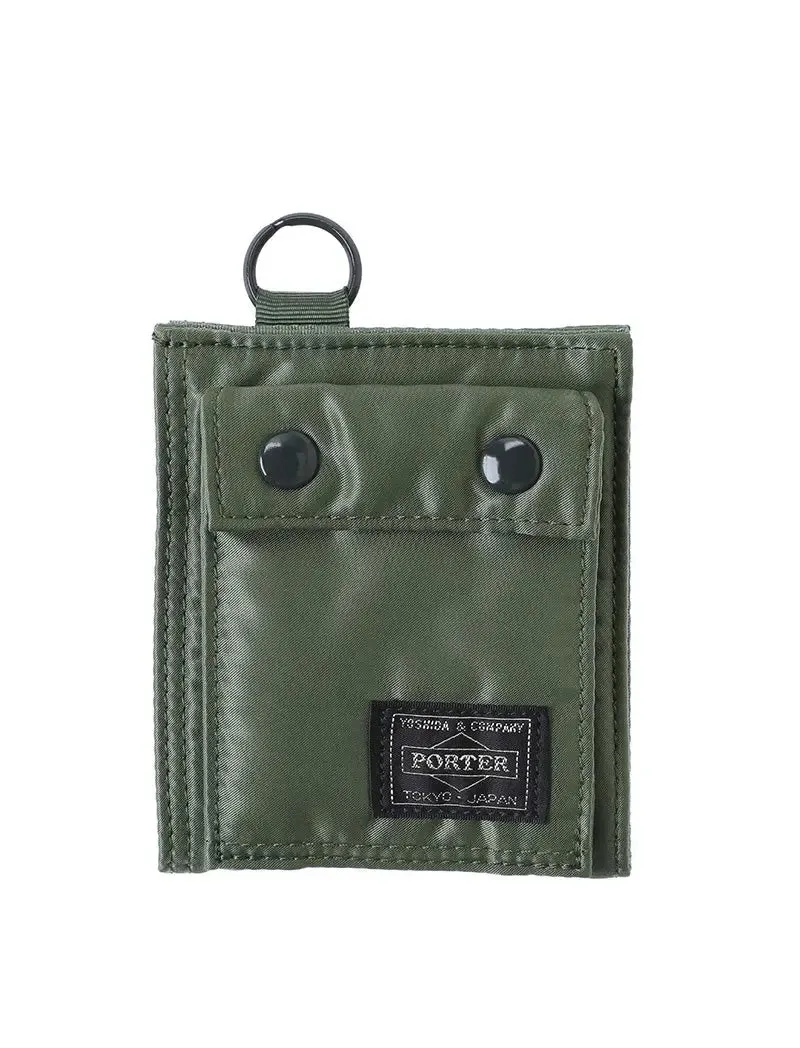 Porter Yoshida Tanker Wallet Green