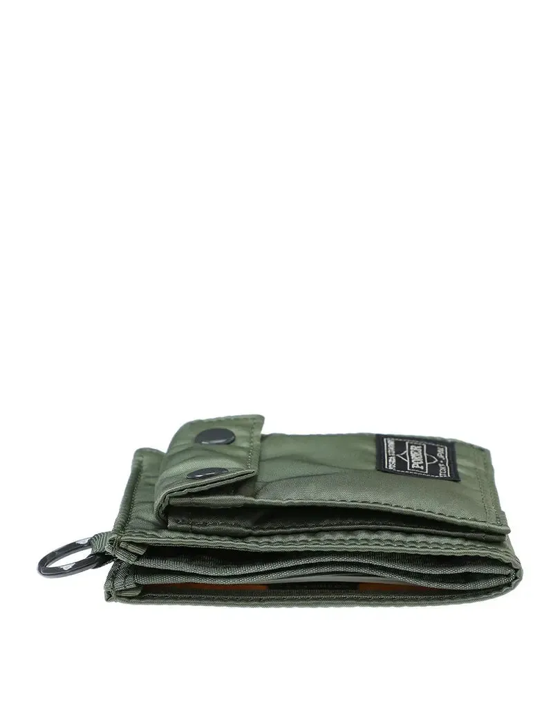 Porter Yoshida Tanker Wallet Green