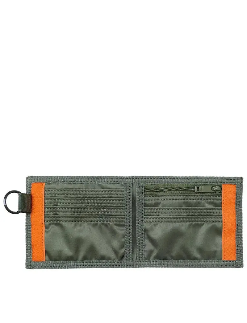 Porter Yoshida Tanker Wallet Green