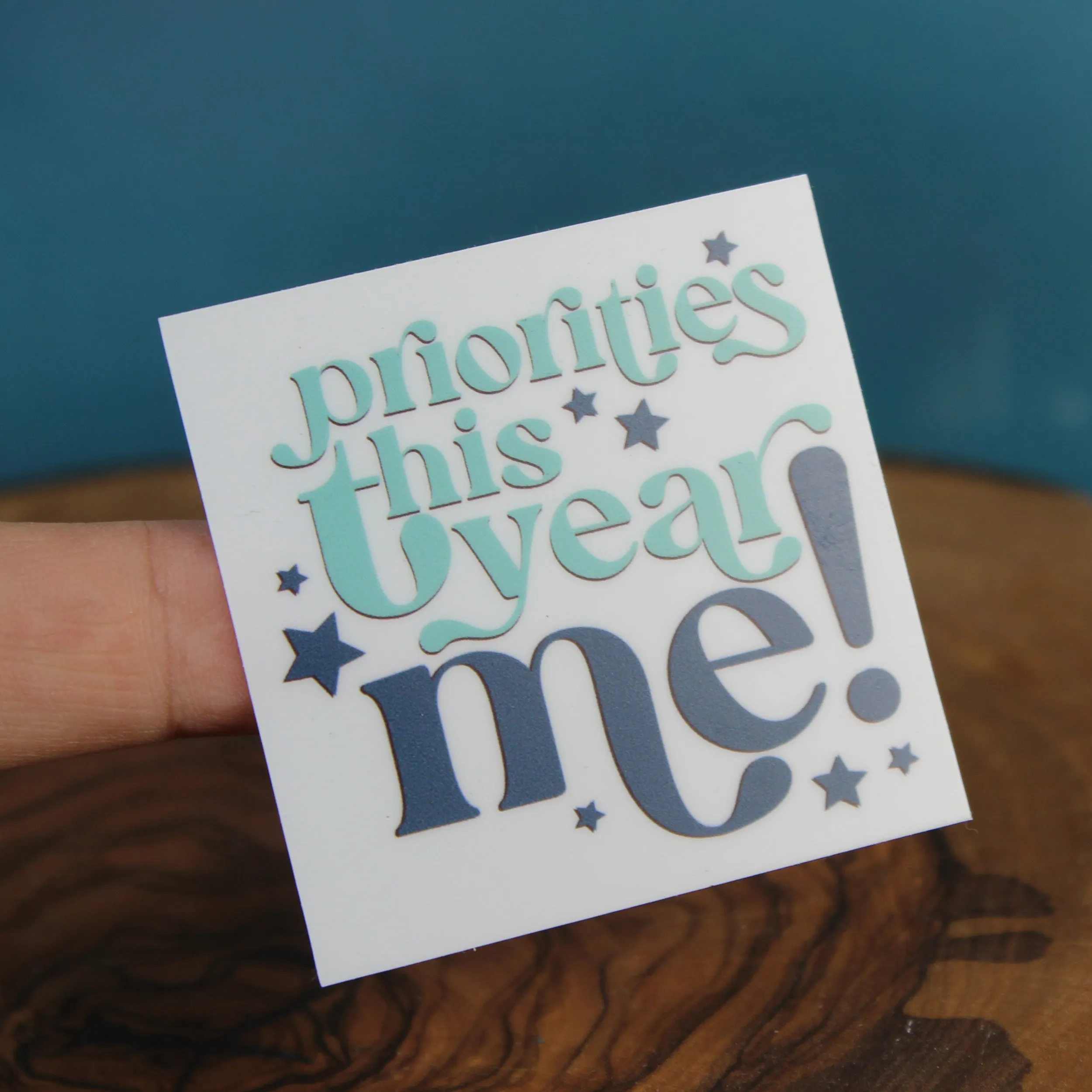 Priority Motivation Sticker