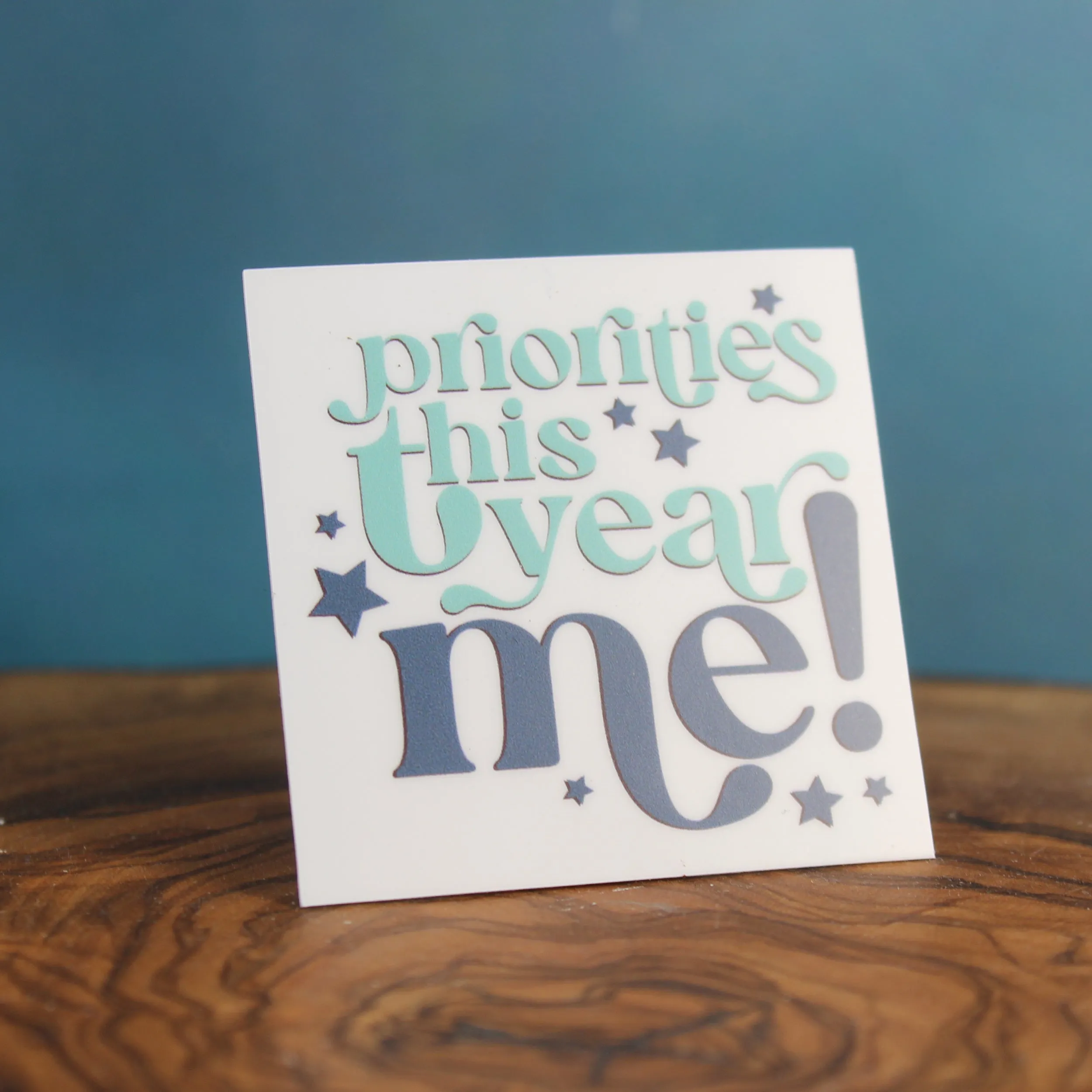 Priority Motivation Sticker