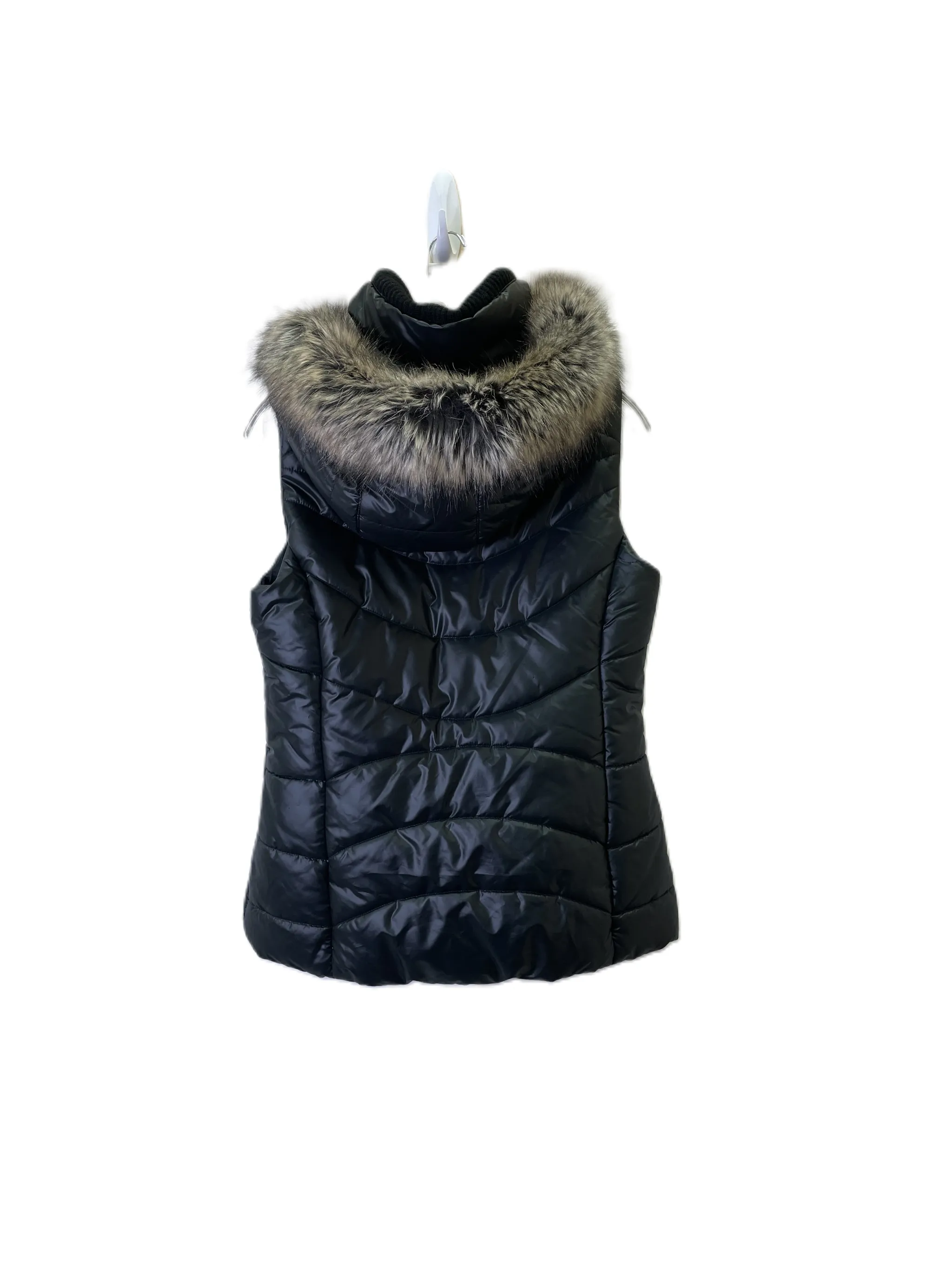 Black Puffer Vest by Bcbgeneration in Size M