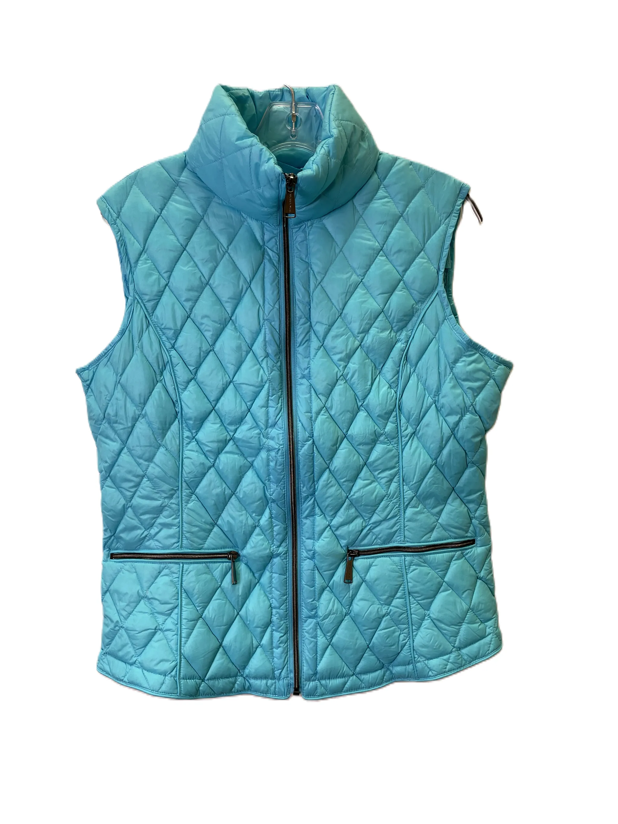 Blue Puffer Vest by Michael Kors