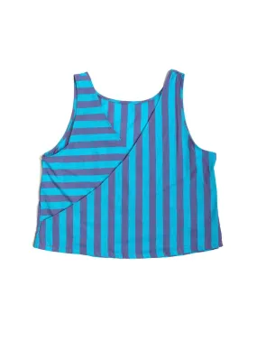 Blueberry Artisan Stripe Reversible Tank by Punkwasp