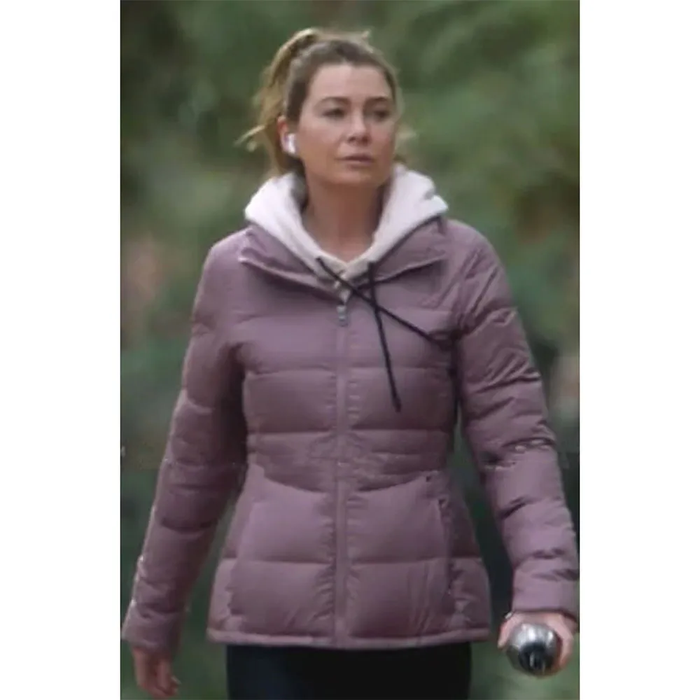 Ellen Pompeo Greys Anatomy Insulated Coat