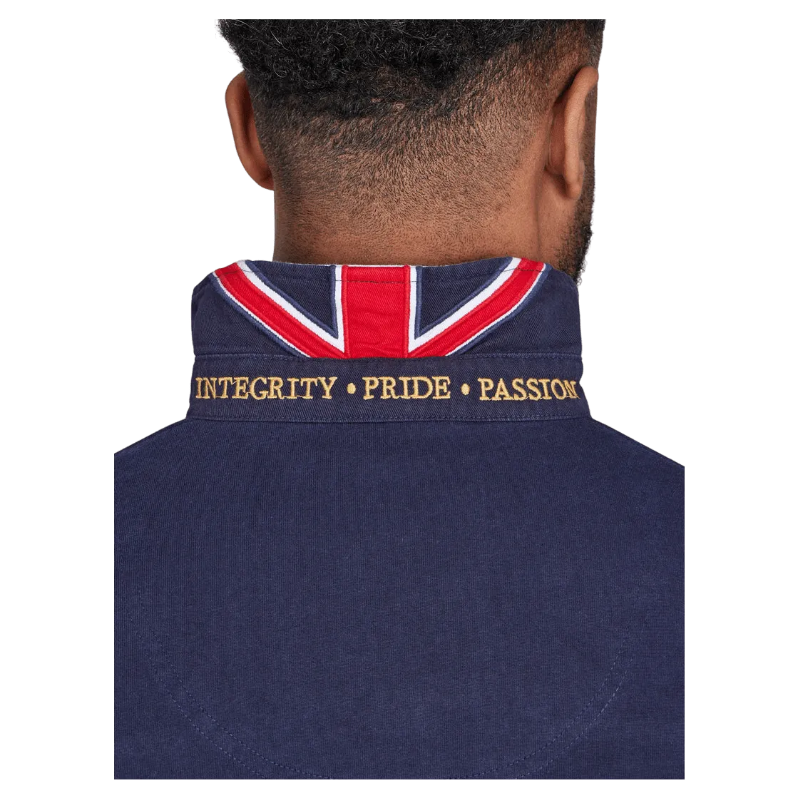 Raging Bull Chest Panel Rugby Shirt
