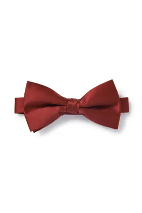 Red Satin Bow Tie