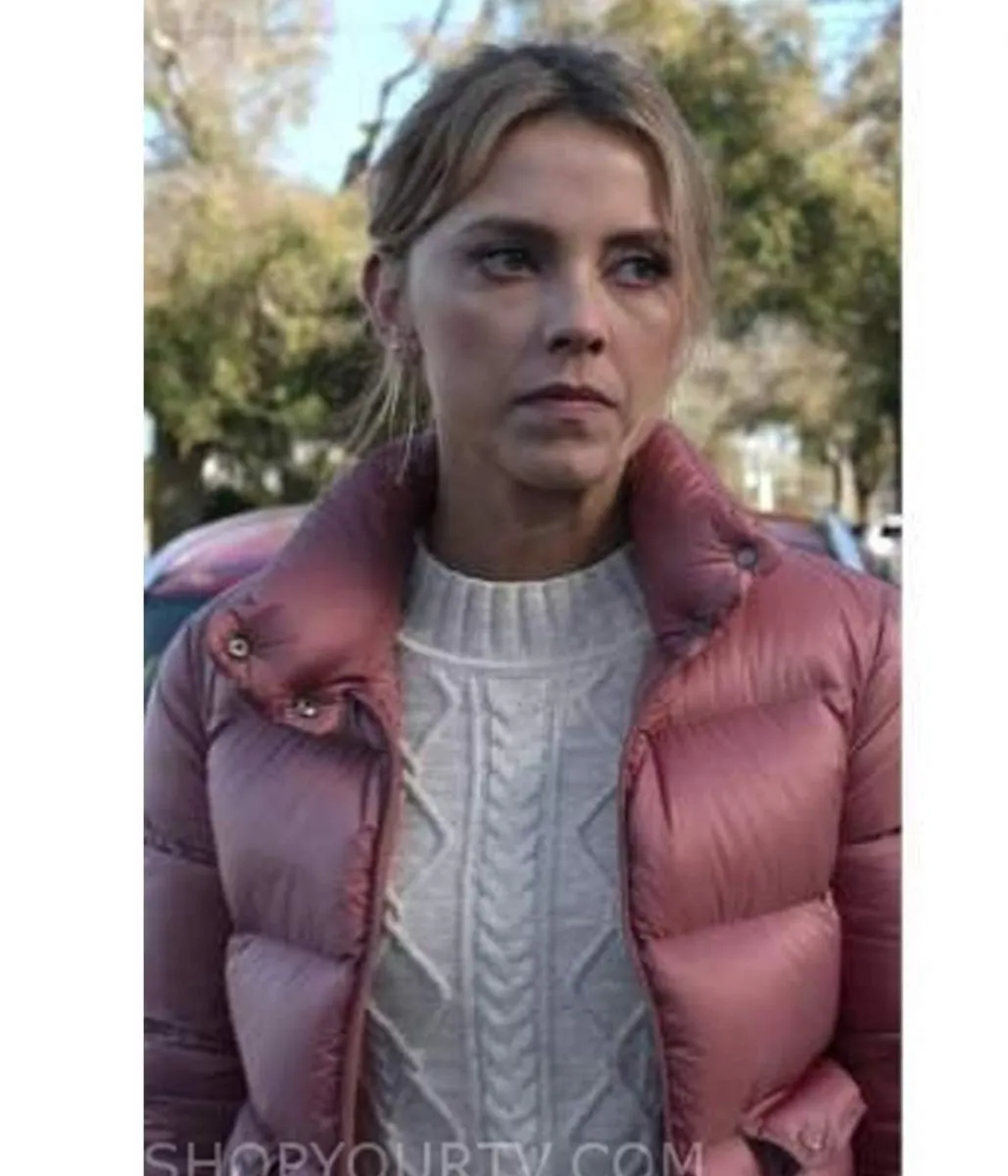 Riley Voelkel Hightown Women's Pink Puffer Jacket