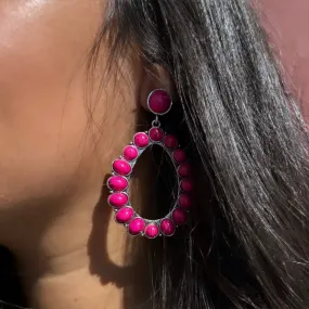 Beaded-Pink-Earrings