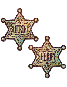 Sheriff Nipple Covers