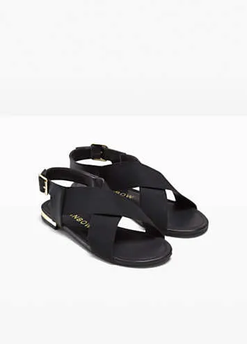 bonprix Stretch Strap Sandals Look Again