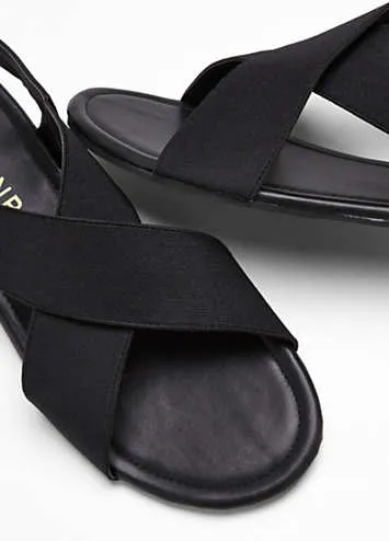 bonprix Stretch Strap Sandals Look Again