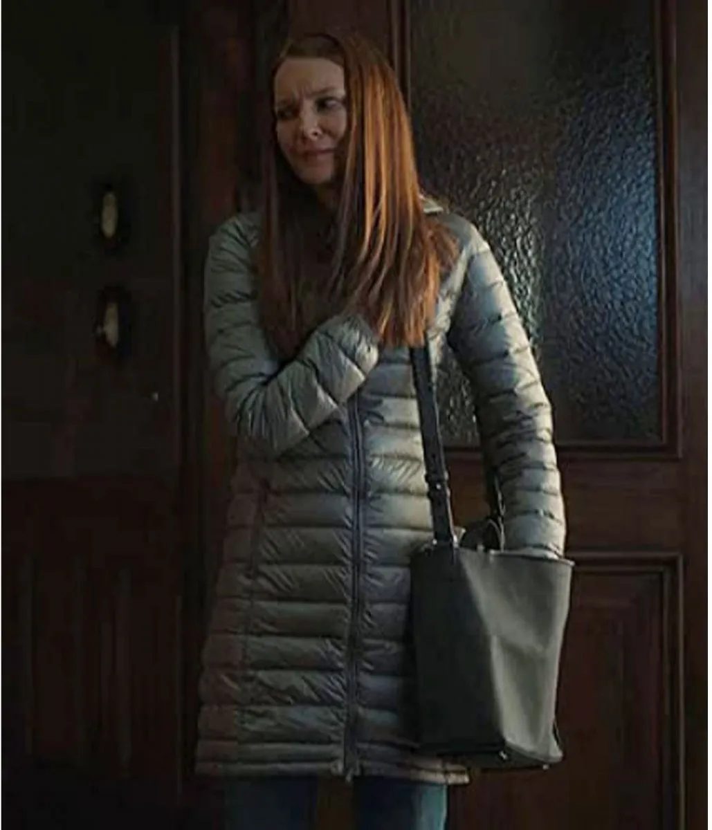 Locke & Key Grey Puffer Coat