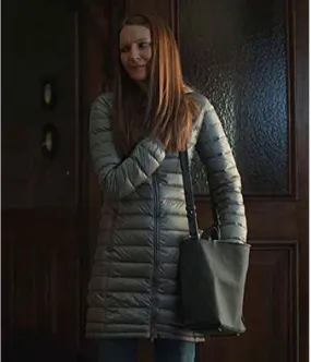 Locke & Key Grey Puffer Coat