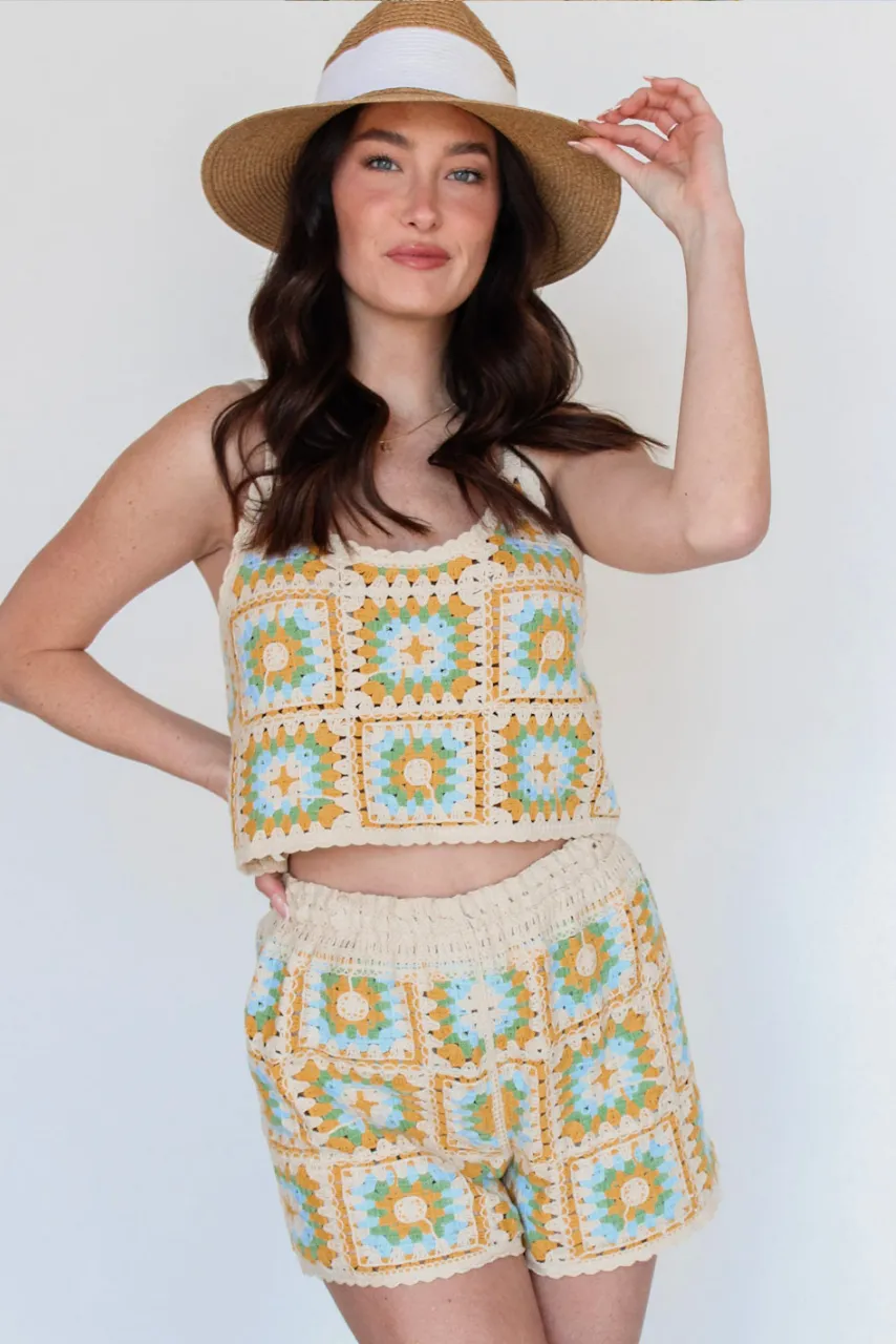 Sunshiny Daze Crochet Top