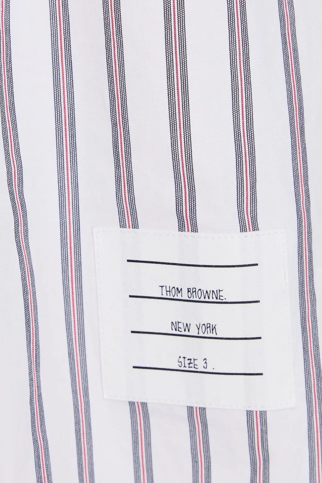 THOM BROWNE Stripes Long Sleeves Cotton Bridal Outlet