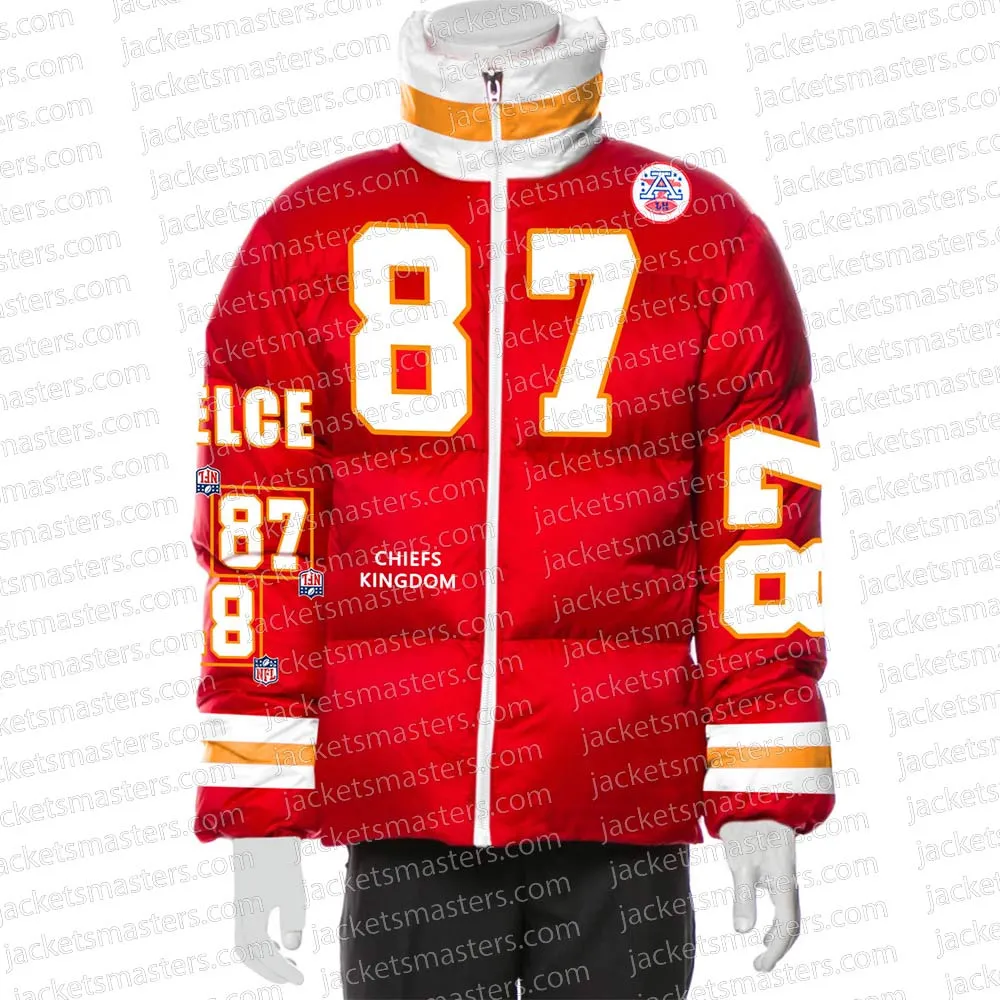 Taylor Swift Travis Kelce Puffer Jacket