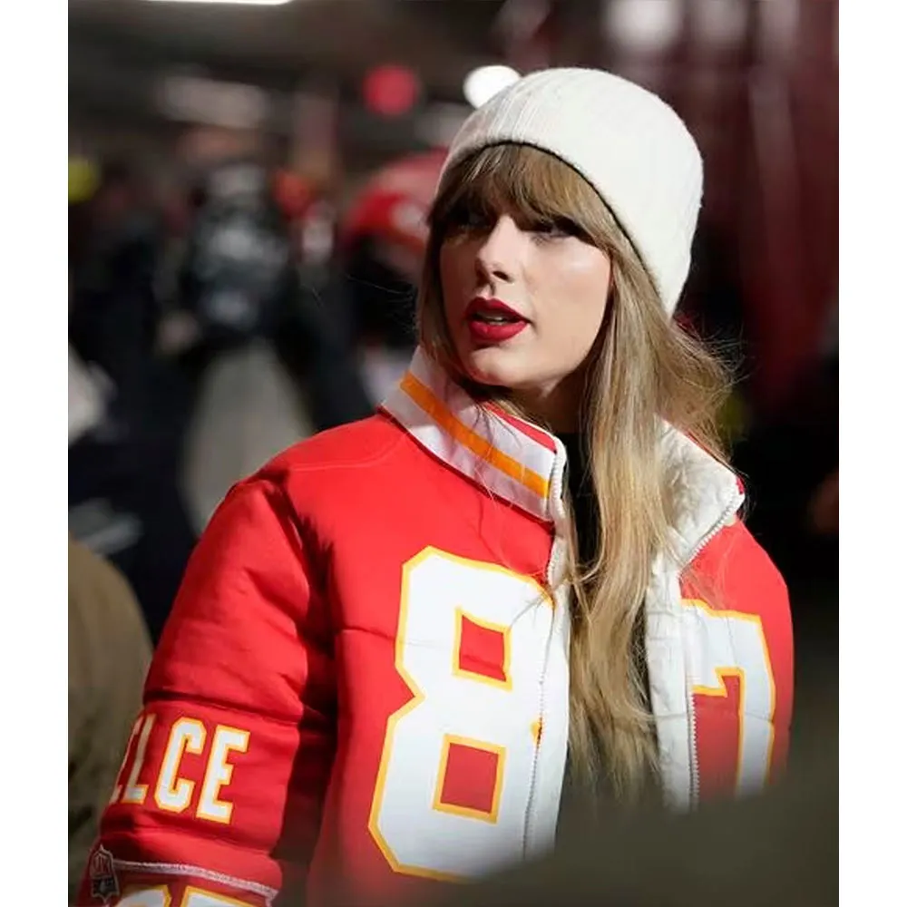 Taylor Swift Travis Kelce Puffer Jacket