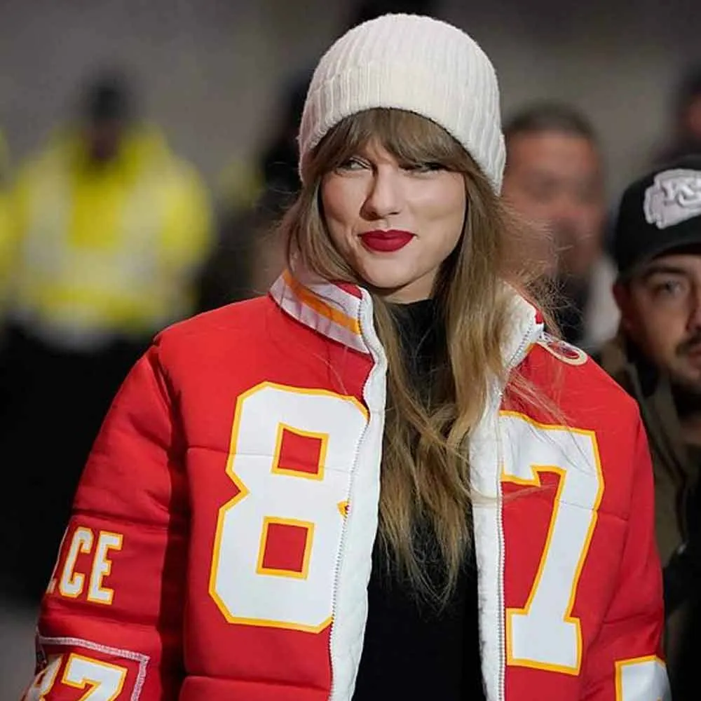 Taylor Swift Travis Kelce Puffer Jacket