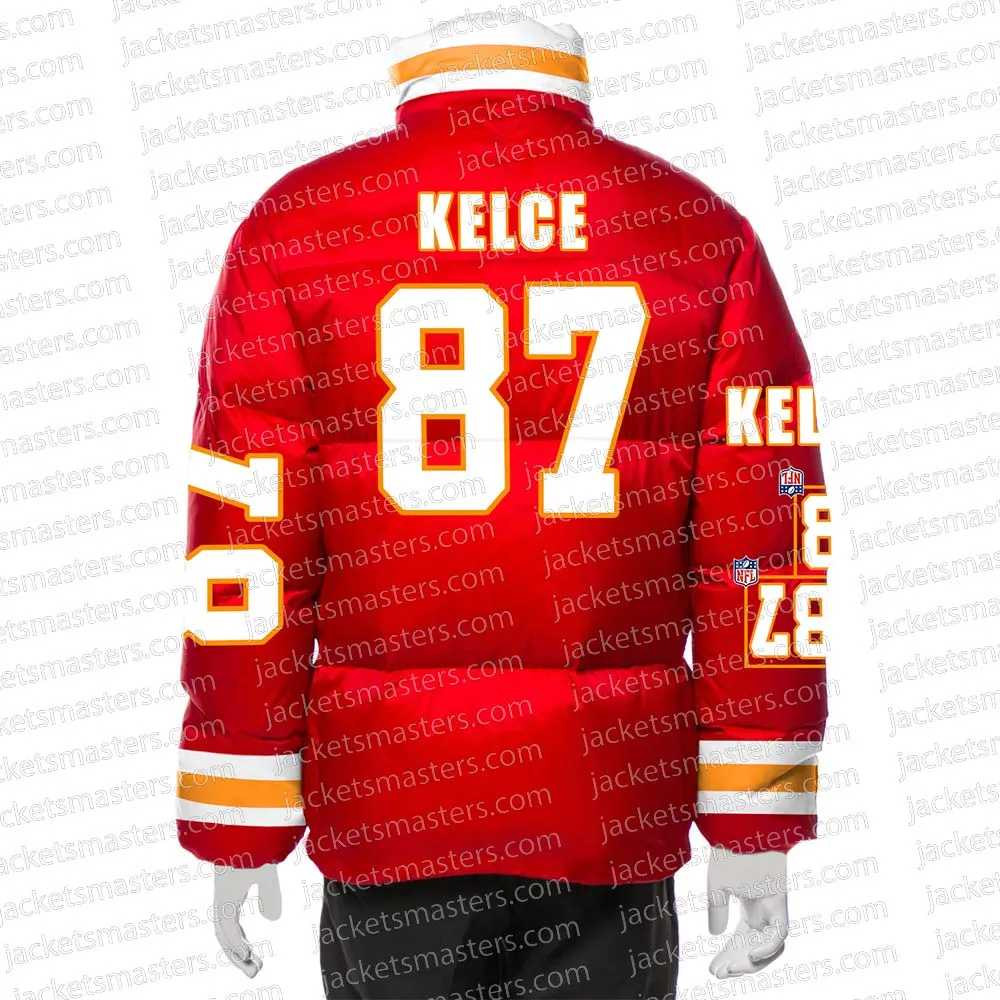 Taylor Swift Travis Kelce Puffer Jacket