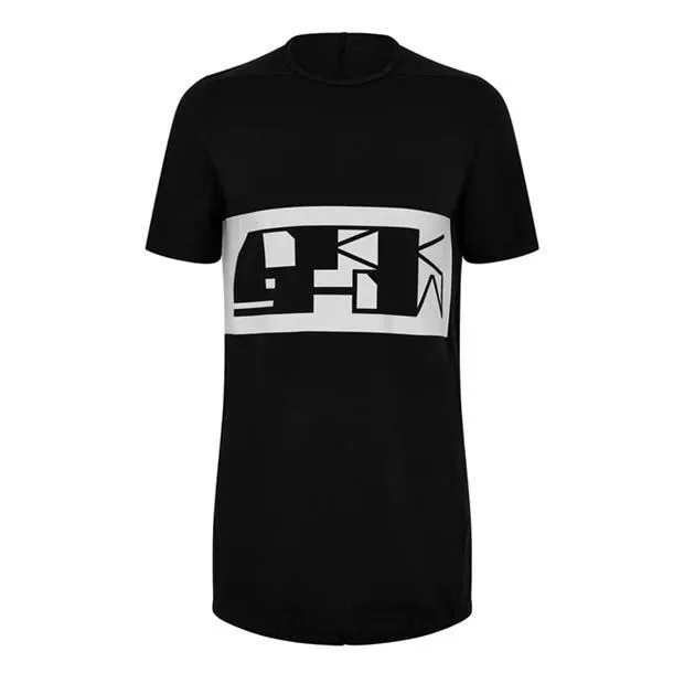 Unisex Plain Cotton Logo Designers T-Shirts by Rick Owens