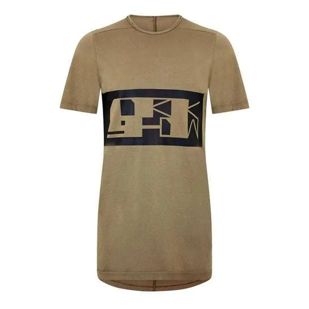 Unisex Plain Cotton Logo Designers T-Shirts by Rick Owens