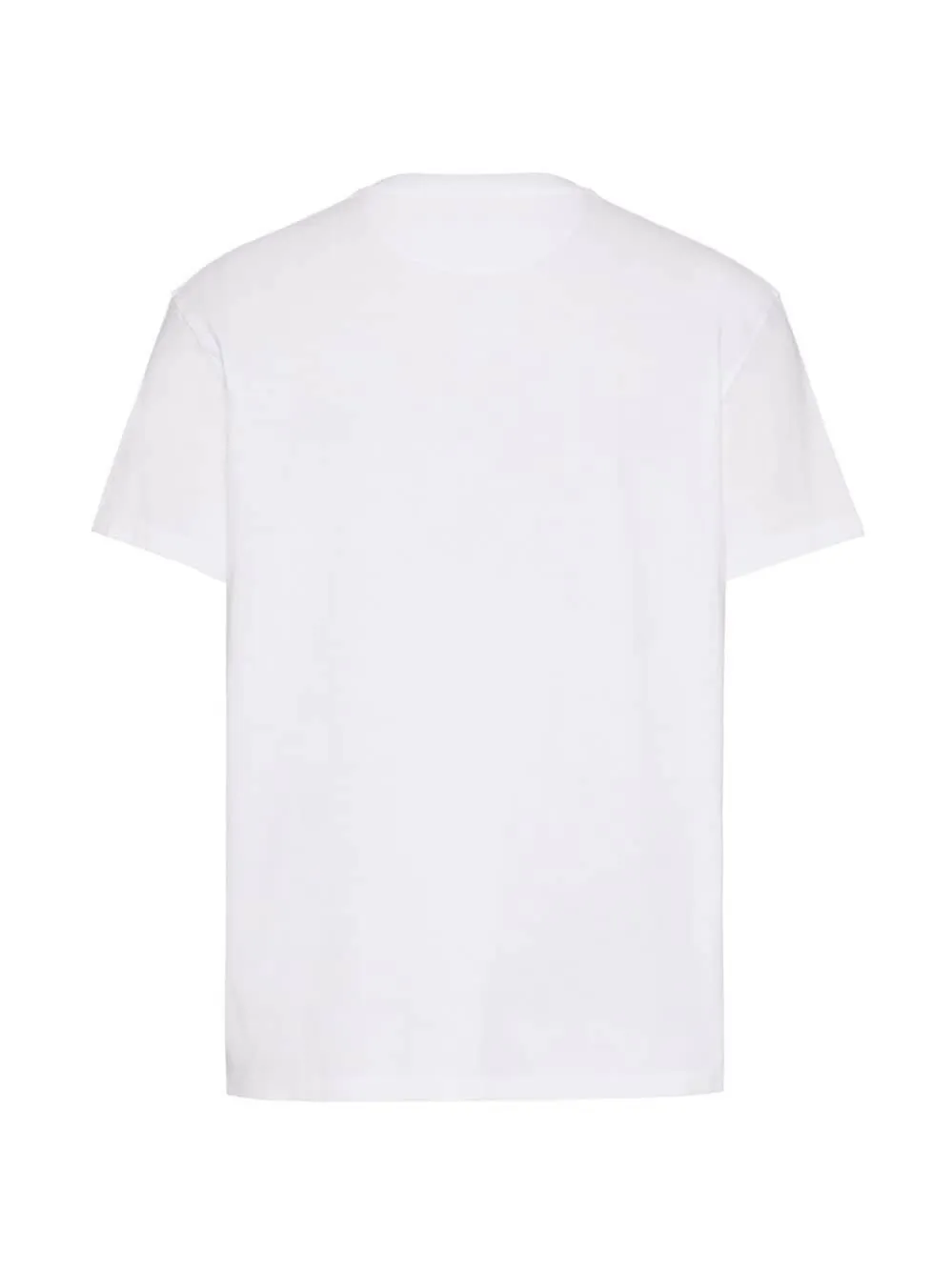 Valentino Plain Cotton Short Sleeves Logo Shirts