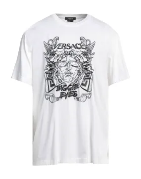 VERSACE Short Sleeves Logo Luxury T-Shirts