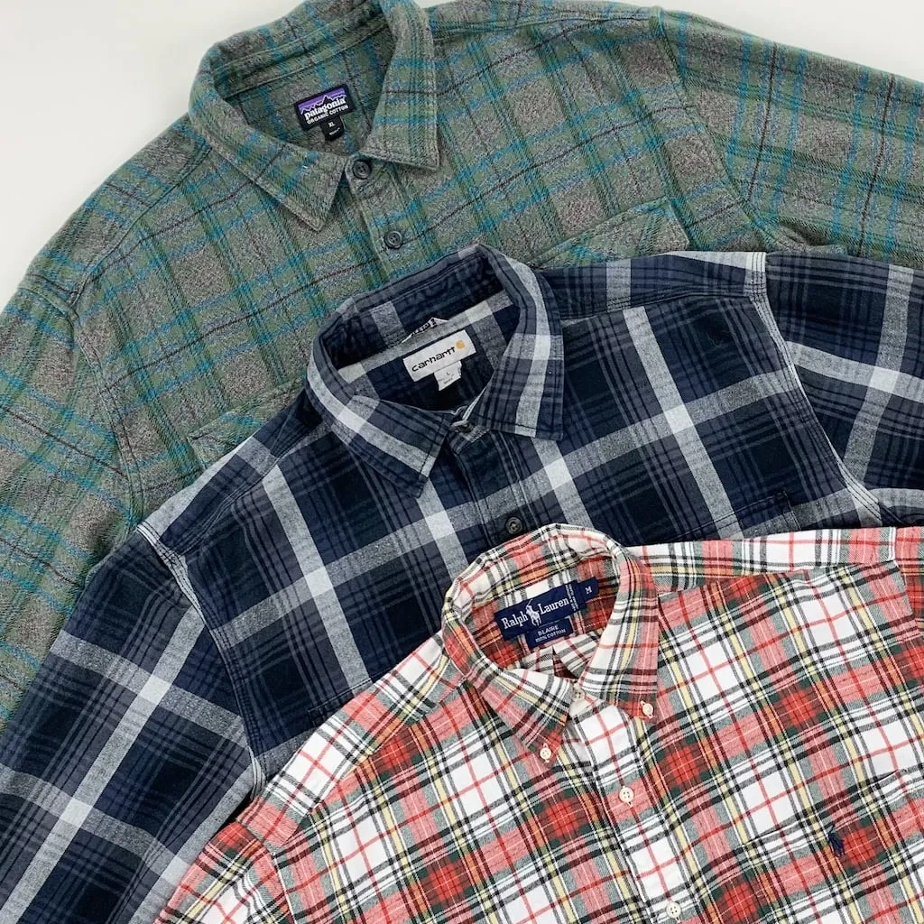 Vintage Branded Flannel Shirts