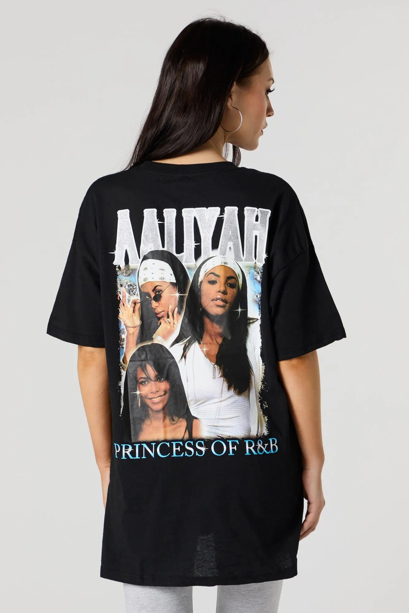 Aaliyah Graphic Boyfriend Shirt