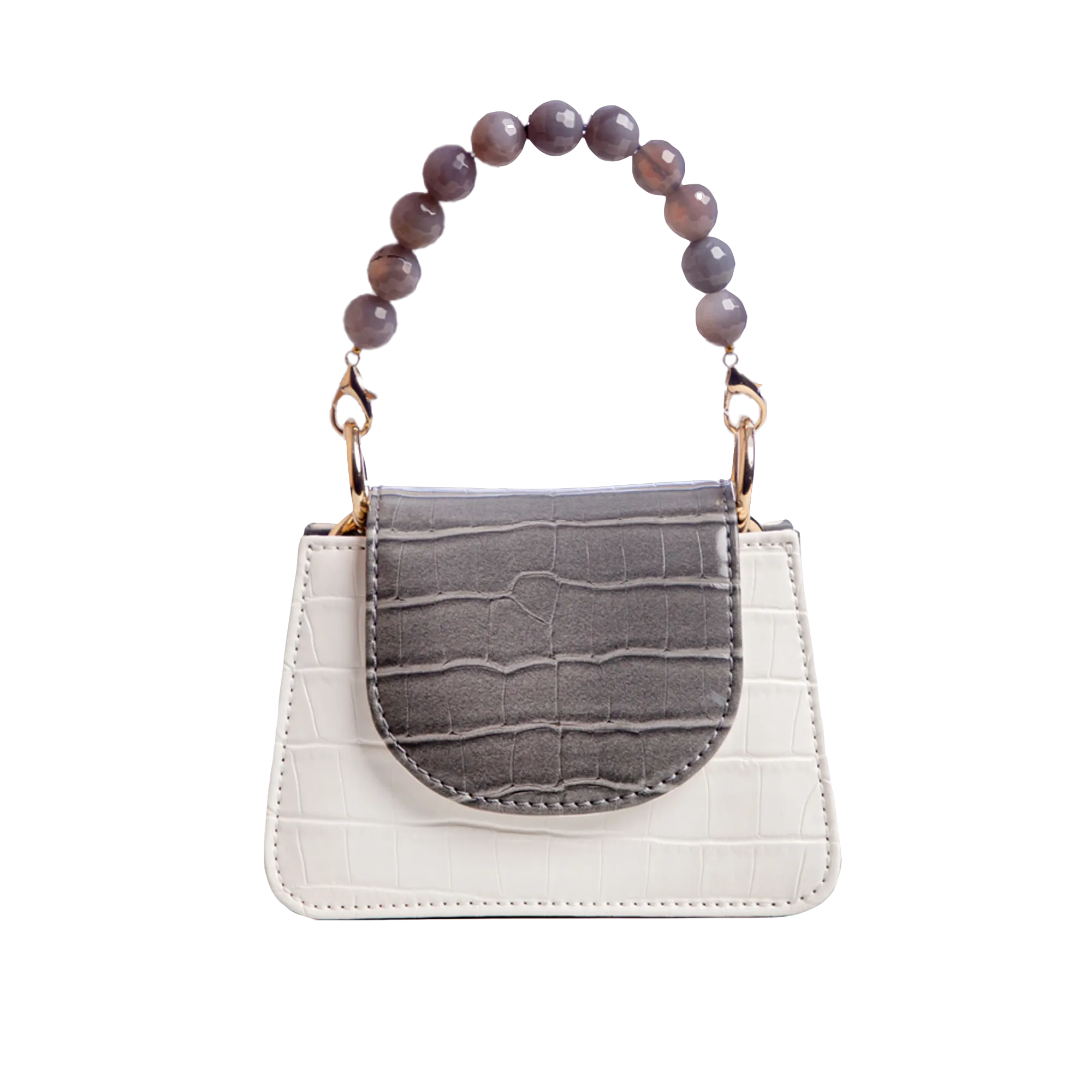 White x Grey Mini Bag by Horra