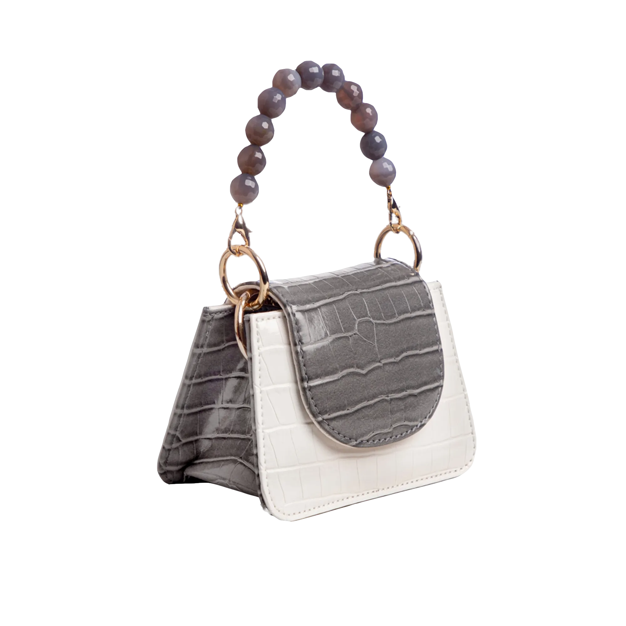 White x Grey Mini Bag by Horra