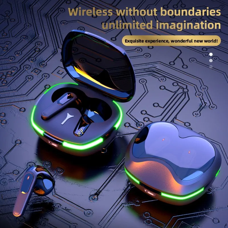 Wireless Headphones Set with Microphone