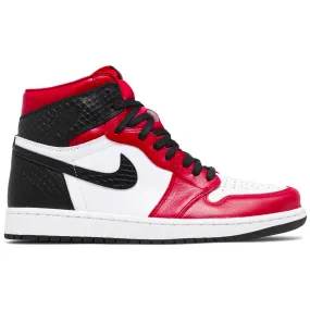 Jordan 1 Retro High Chicago Satin Snake