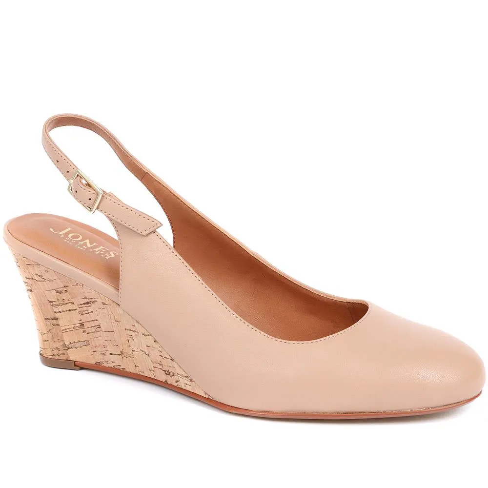 Zahra Leather Wedges - ZAHRA / 323 567